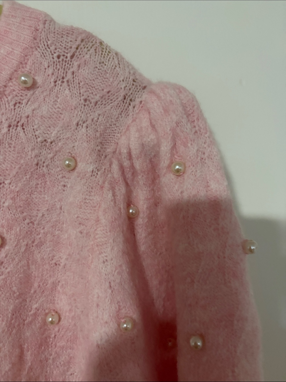 Lilly Pulitzer Pink Pearl-Embellished Sweater - Picture 3 of 4